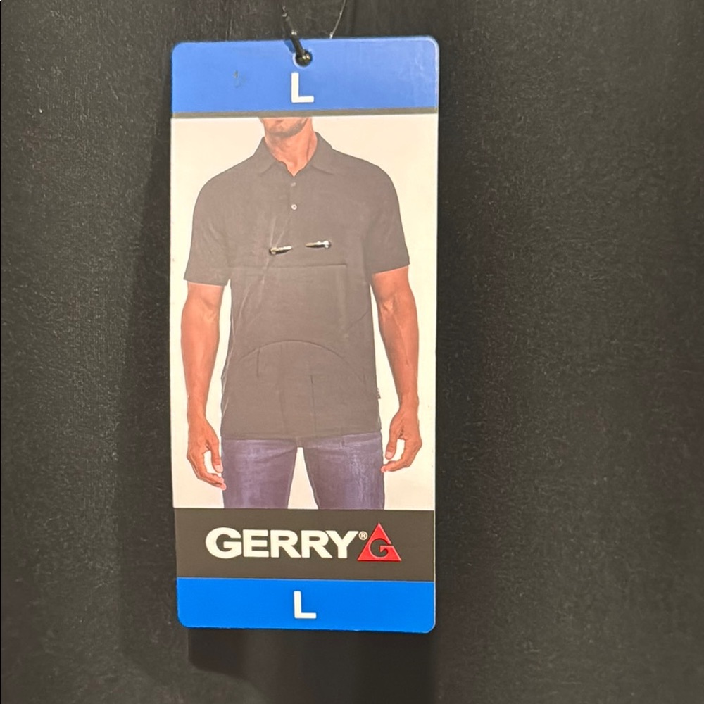 Gerry Weber Black Polo Shirt Classic Design - Picture 2 of 7